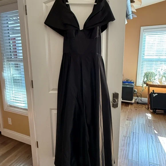 WIYMSHZ Elegant Black Evening Gown - Picture 5 of 11